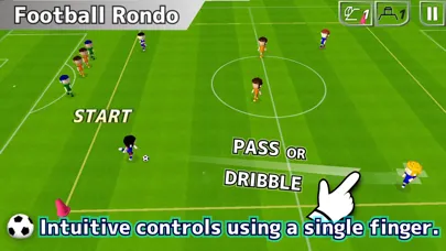 Capturas de tela do Soccer Rondo