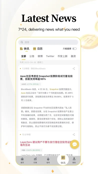 Bi123-Blockchain crypto chance Screenshots
