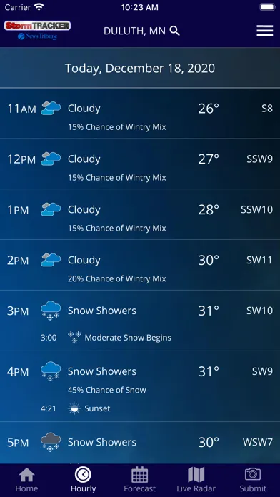 DNT StormTRACKER Screenshots