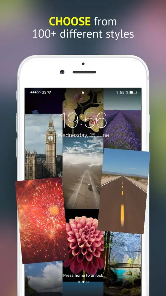 Tangkapan layar Live Wallpapers & HD Themes