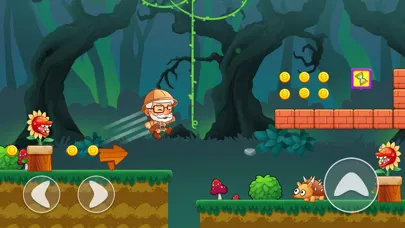 Capturas de tela do Super Flint Go: Jungle Journey