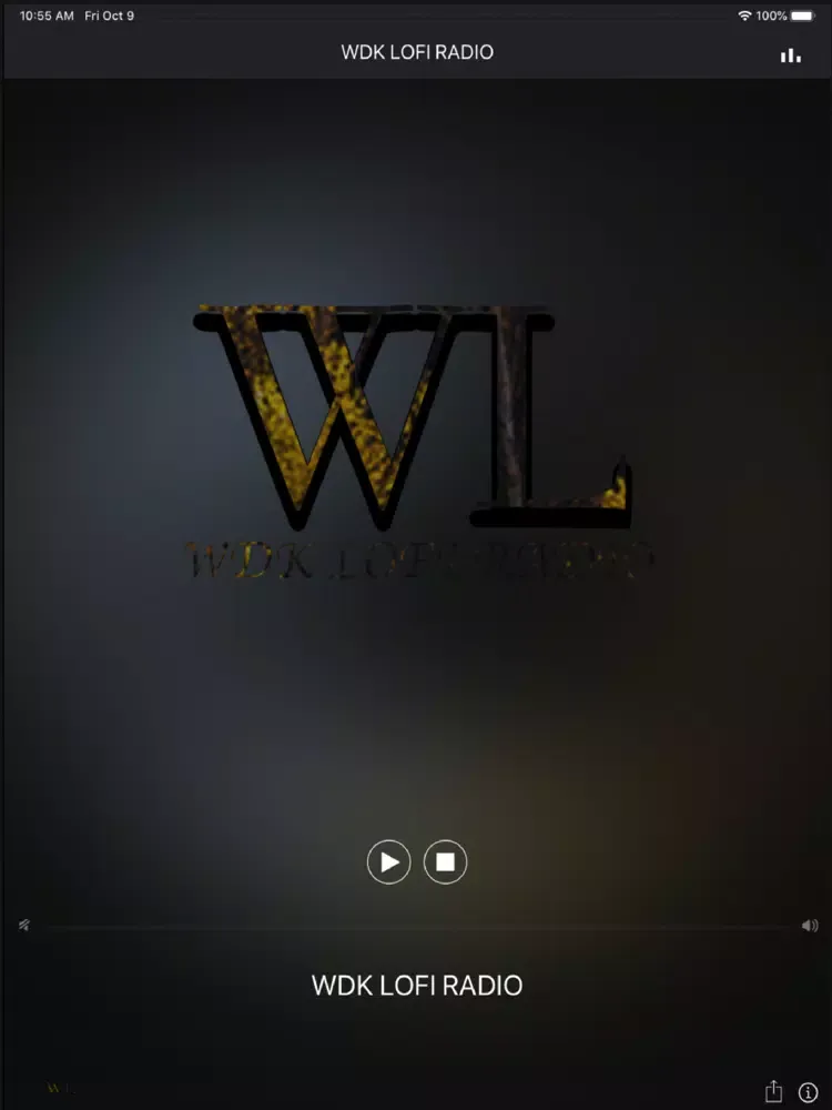 Captures d'écran de WDK LOFI RADIO iPad 