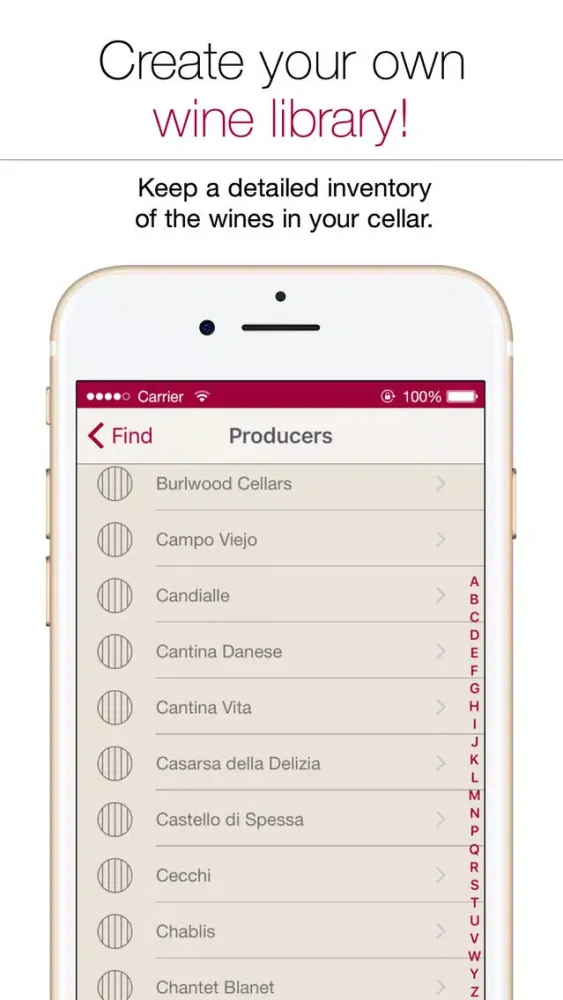 Zrzuty ekranu Wine Notes - Rate, Track and Share Your Wine