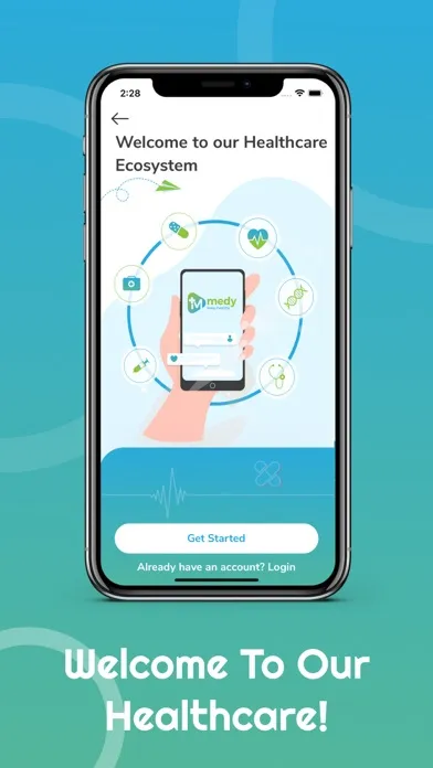Medy Healthcare Screenshots