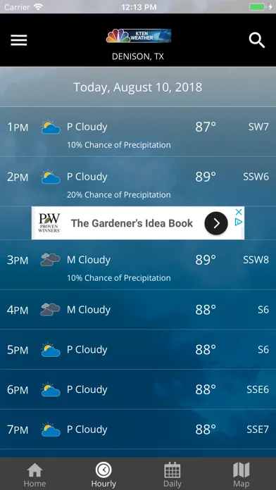 KTEN Weather應用截圖