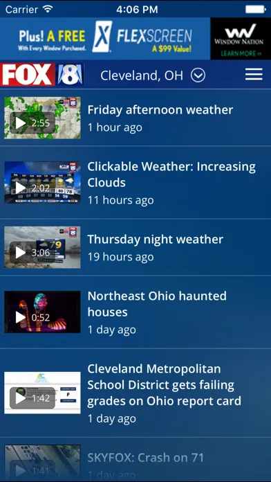 FOX8 Cleveland Weather Screenshots