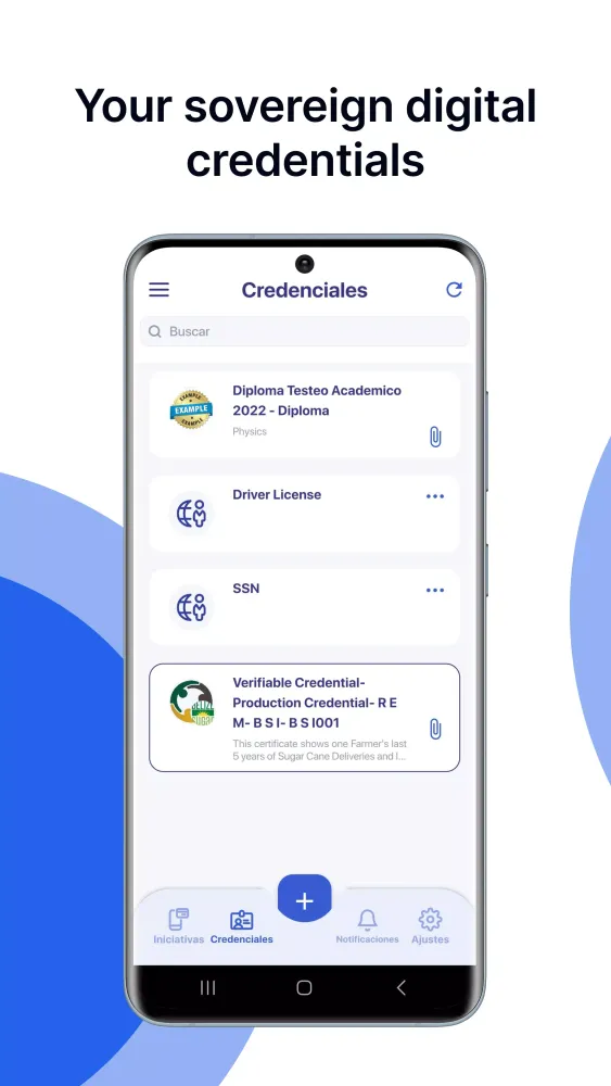 Ảnh chụp màn hình của REM ID CREDENTIAL