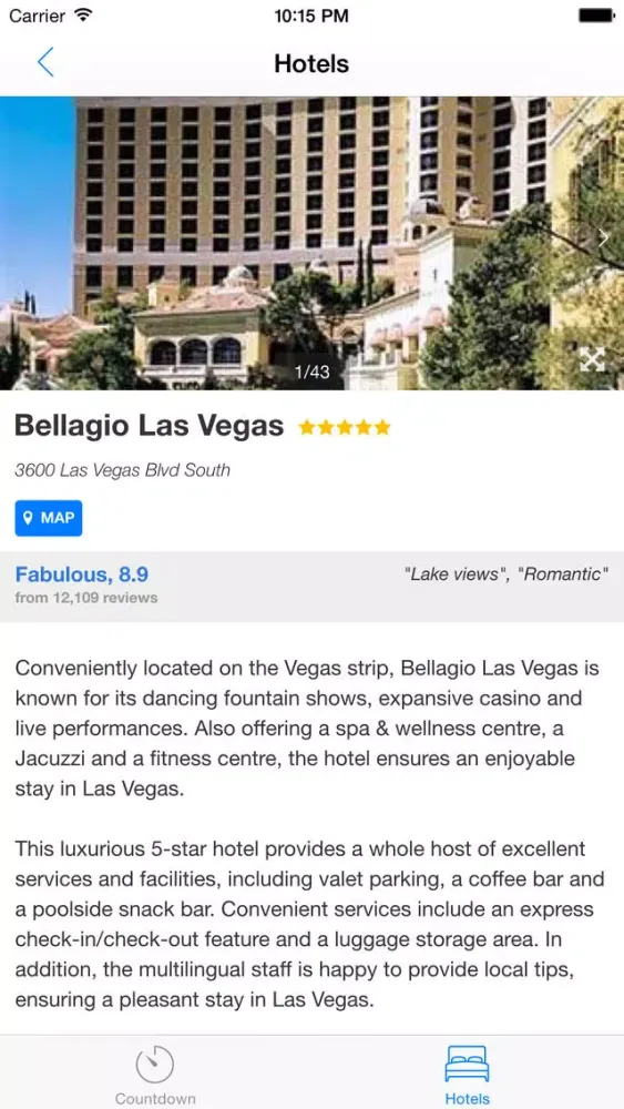 Vegas Vacation Countdown 스크린샷