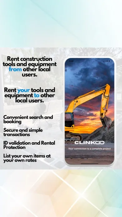 Screenshot di CLINK Construction Rentals