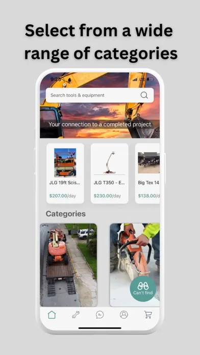 Screenshot di CLINK Construction Rentals