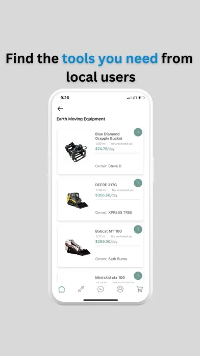 Screenshot di CLINK Construction Rentals