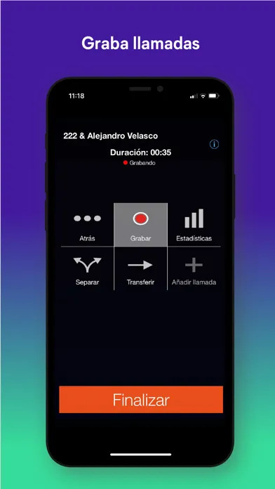 WeKall - Telefonia empresarial应用截图