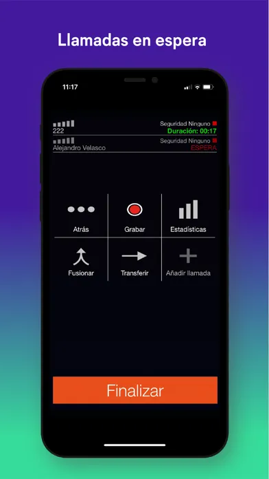 WeKall - Telefonia empresarial应用截图