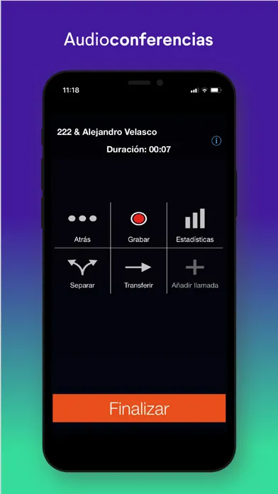 WeKall - Telefonia empresarial应用截图