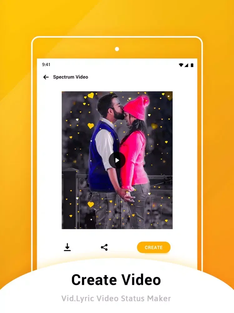Capturas de pantalla de Vid.Lyric - Status Video Maker iPad 