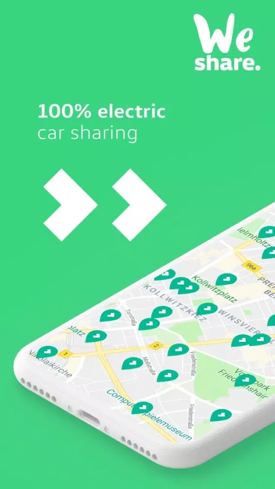 WeShare Car Sharing 스크린샷