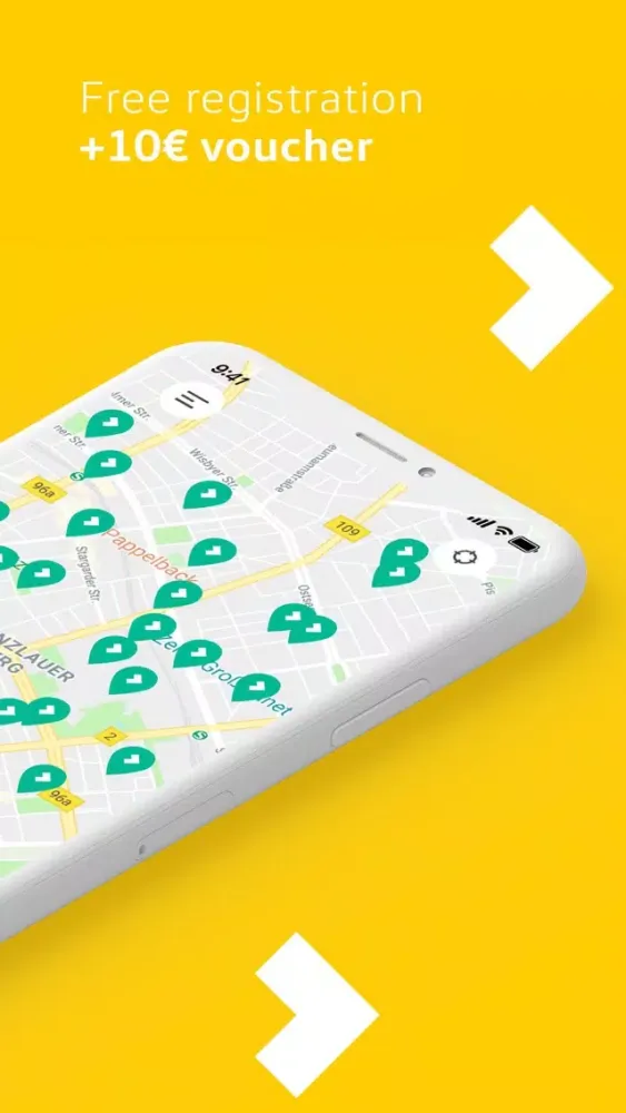 WeShare Car Sharing 스크린샷