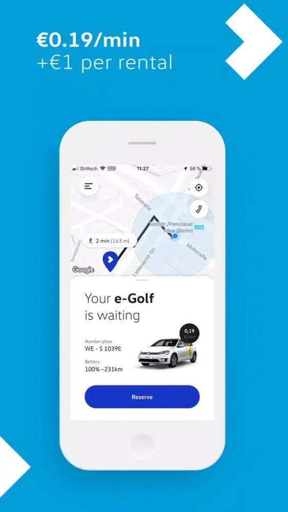 WeShare Car Sharing 스크린샷