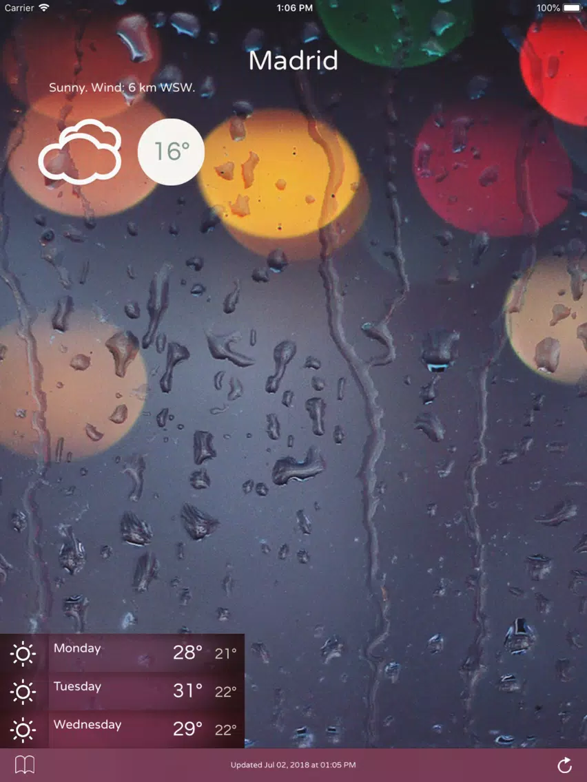 Weather Forecast Pocket iPad 应用截图