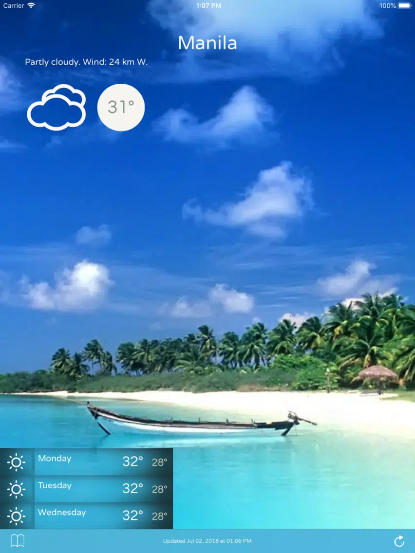 Weather Forecast Pocket iPad 应用截图