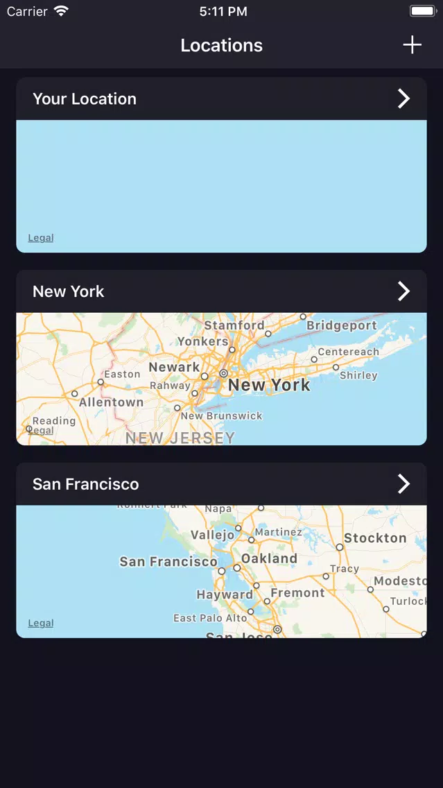 goWeather - World forecast应用截图