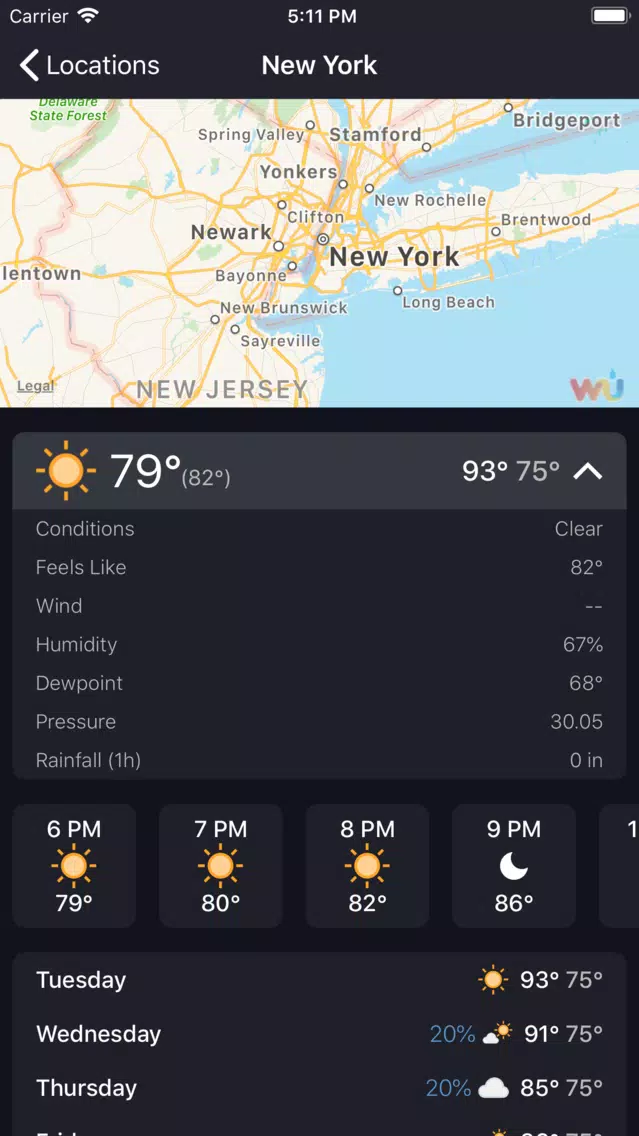 goWeather - World forecast应用截图