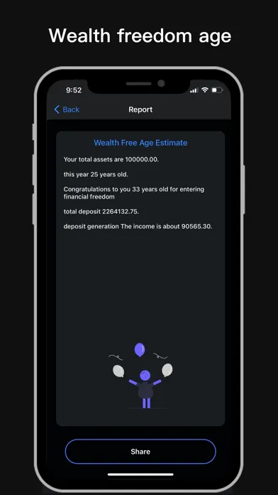 Wealth Calculator Pro স্ক্রিনশট