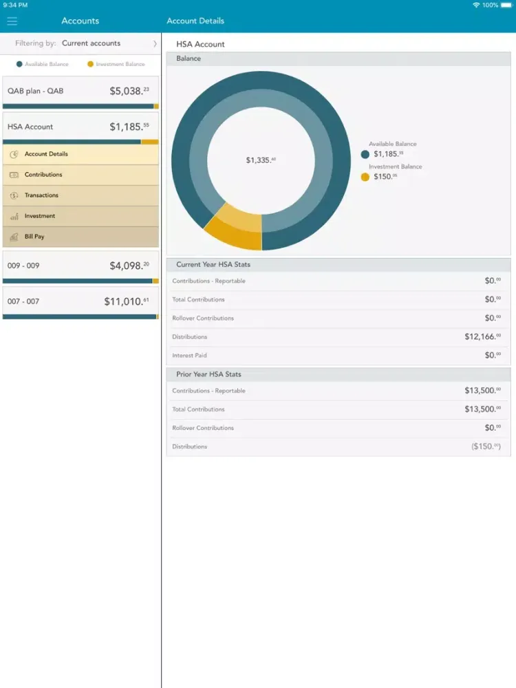 Скриншоты myameriflex App iPad 