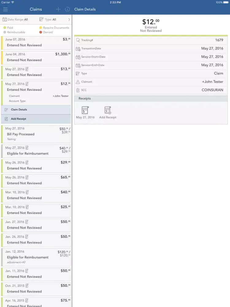 Brown & Brown Flex Mobile iPad  Screenshots
