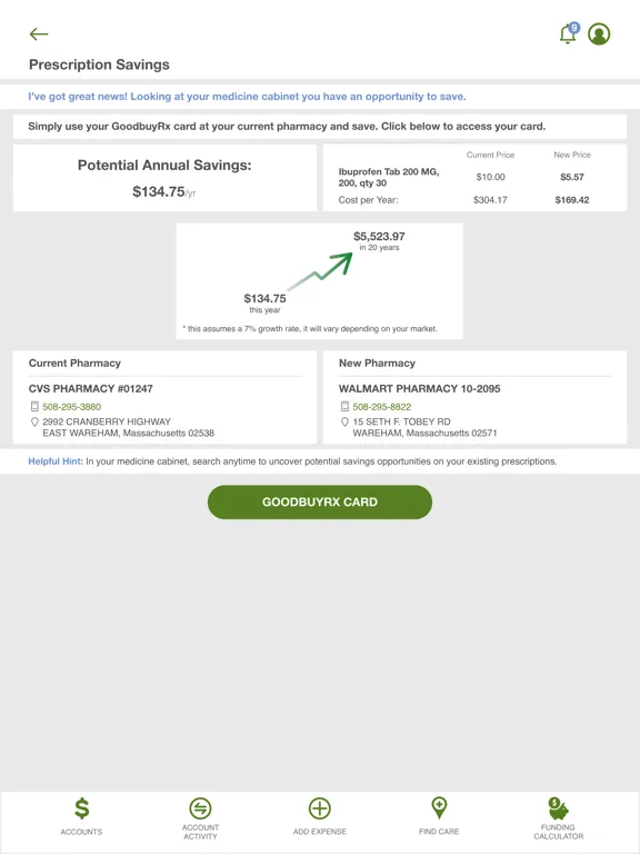 E Benefits Mobile iPad  Screenshots