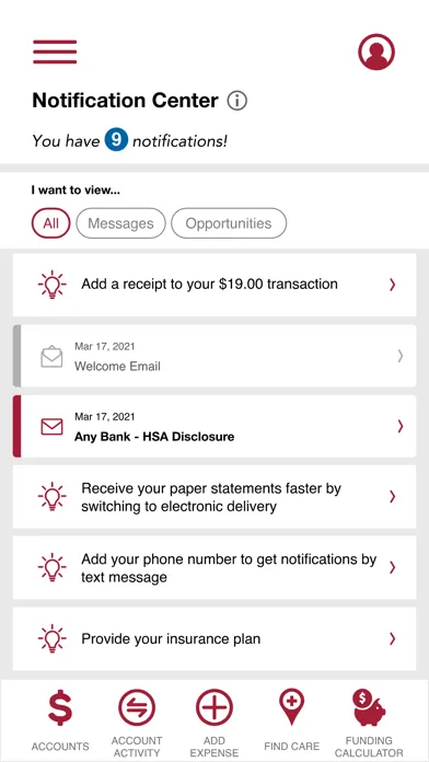 EBPA Mobile Ekran Görüntüleri