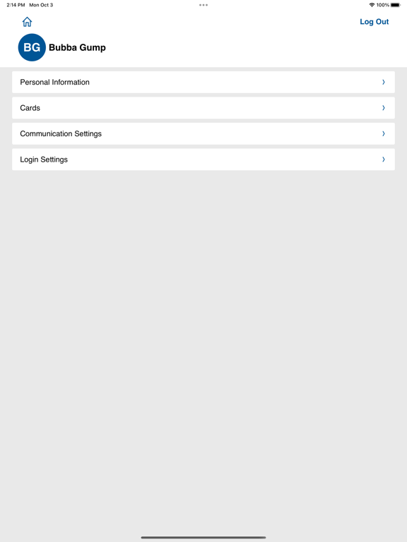 My Flex Spending iPad  스크린샷