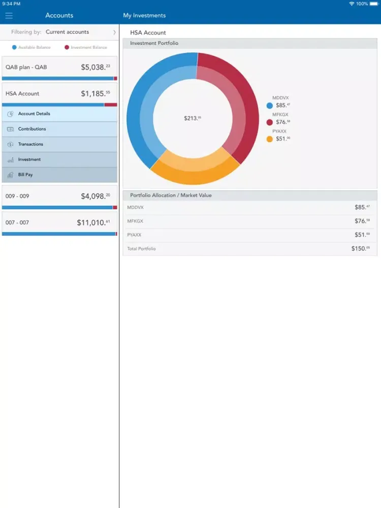 Zrzuty ekranu MidAmerica Mobile iPad 