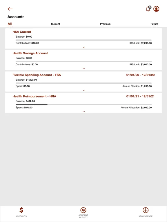 Capturas de tela do Murfee Meadows, Inc. Benefits iPad 