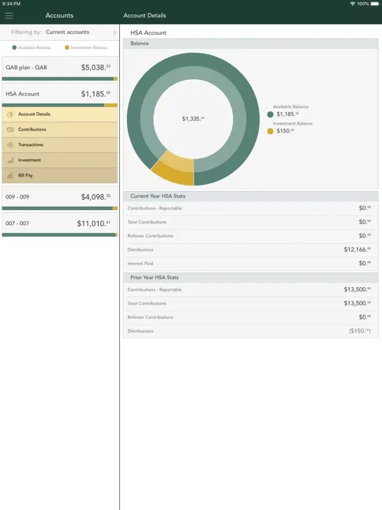 Pension Dynamics Mobile iPad  Screenshots