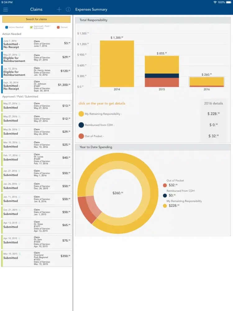 Polestar Benefits Mobile iPad  Screenshots