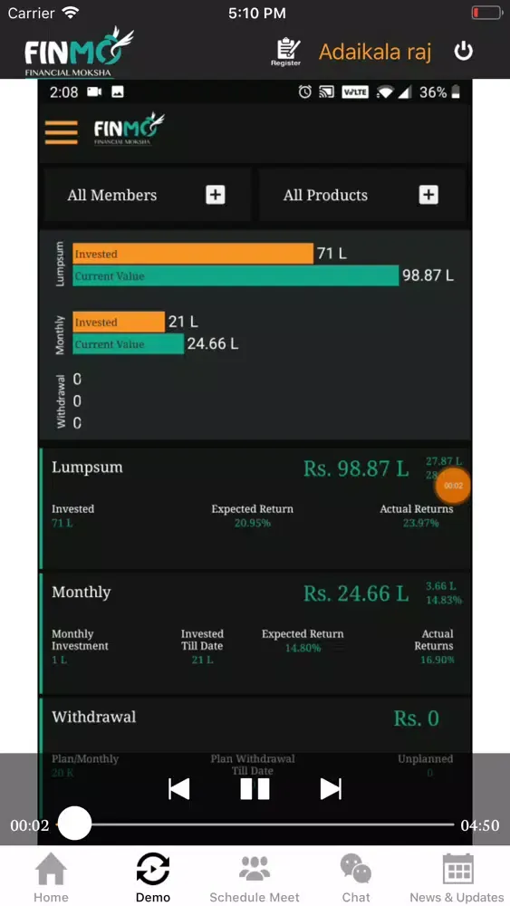 Financial Moksha Ekran Görüntüleri