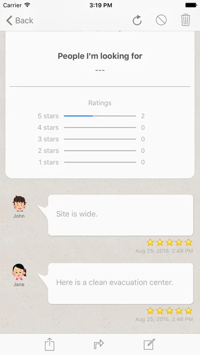 Ảnh chụp màn hình của Share guide MAP of disaster message board and disaster prevention facility information