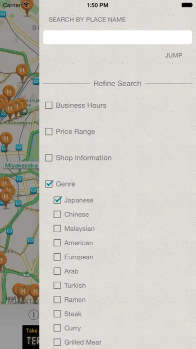 Halal information sharing MAP स्क्रीनशॉट