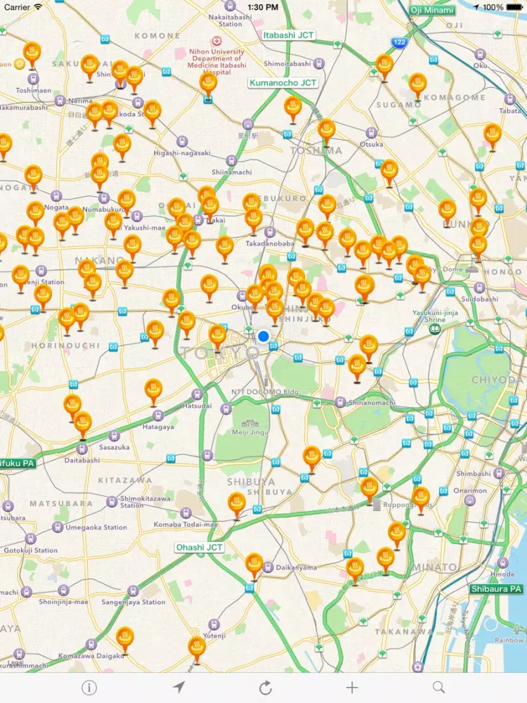 Скриншоты Hotspring,Sento Review & infomaition Share Map【+Plus】 iPad 