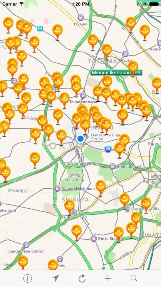 Скриншоты Hotspring,Sento Review & infomaition Share Map【+Plus】
