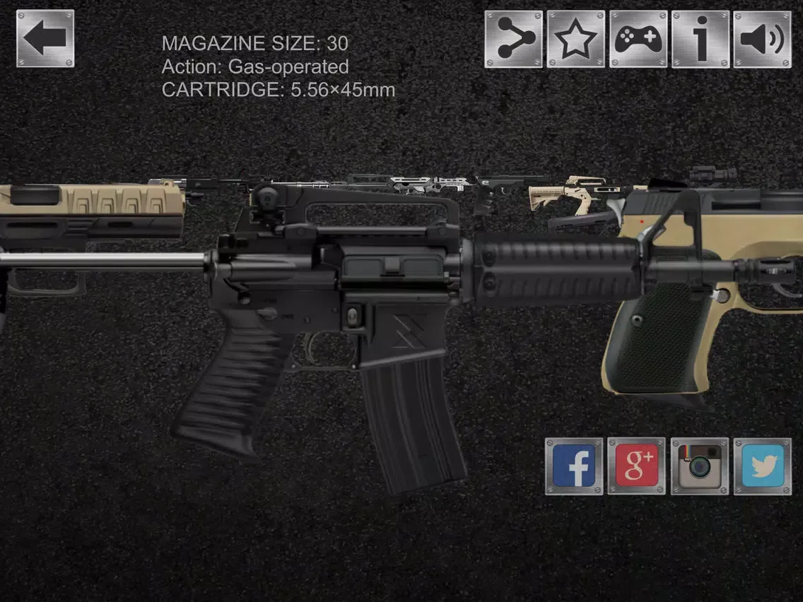 Screenshot di Ultimate Gun Simulator Pro - Best Weapon Simulator iPad 