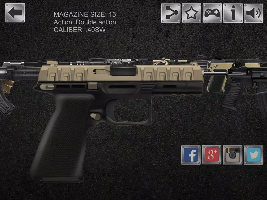 Screenshot di Ultimate Gun Simulator Pro - Best Weapon Simulator iPad 