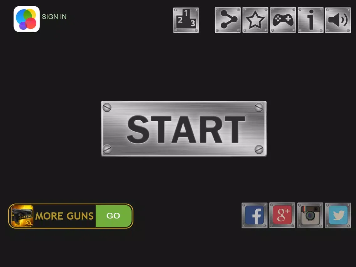 Weapon Gun Simulator iPad 應用截圖