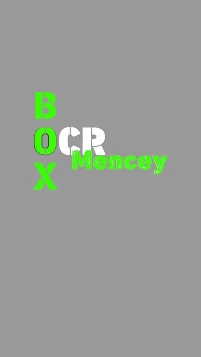 ภาพหน้าจอของ OCR Mencey