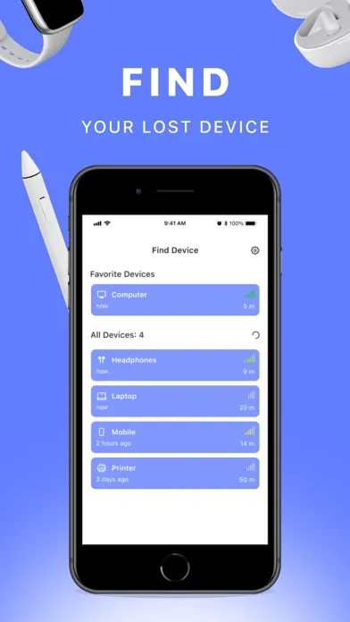 Find Lost Headphones & Device スクリーンショット