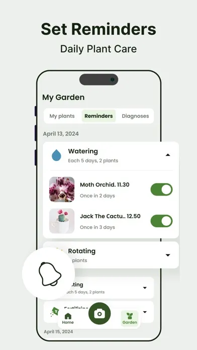 Скриншоты AI Plant and Flower Identifier