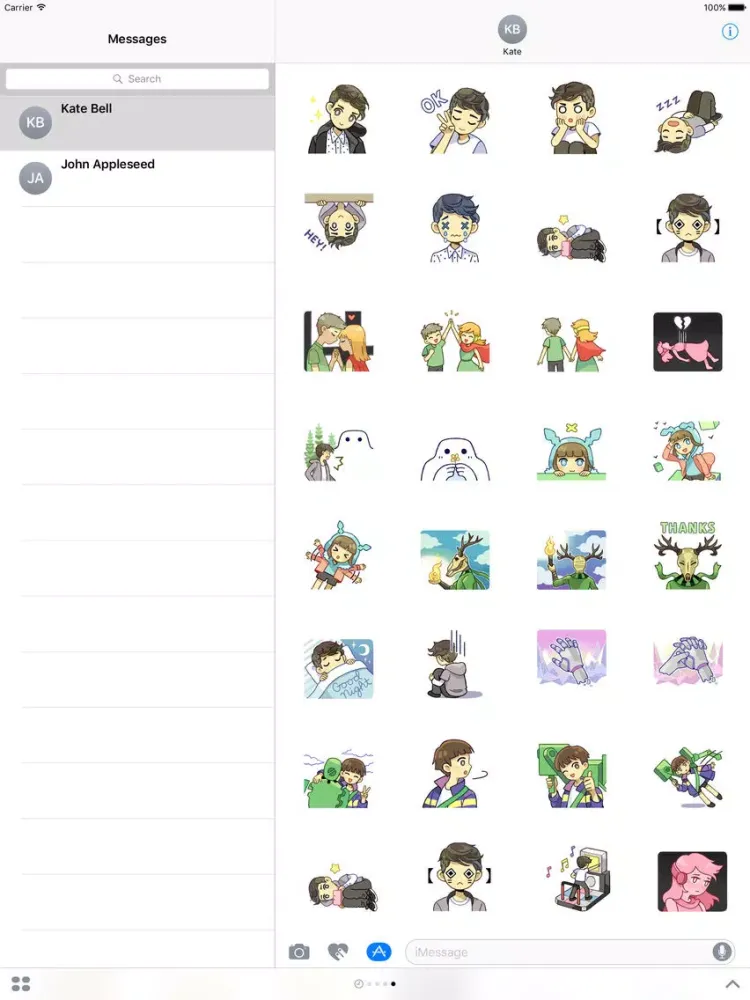 Capturas de pantalla de Porter Robinson Stickers iPad 