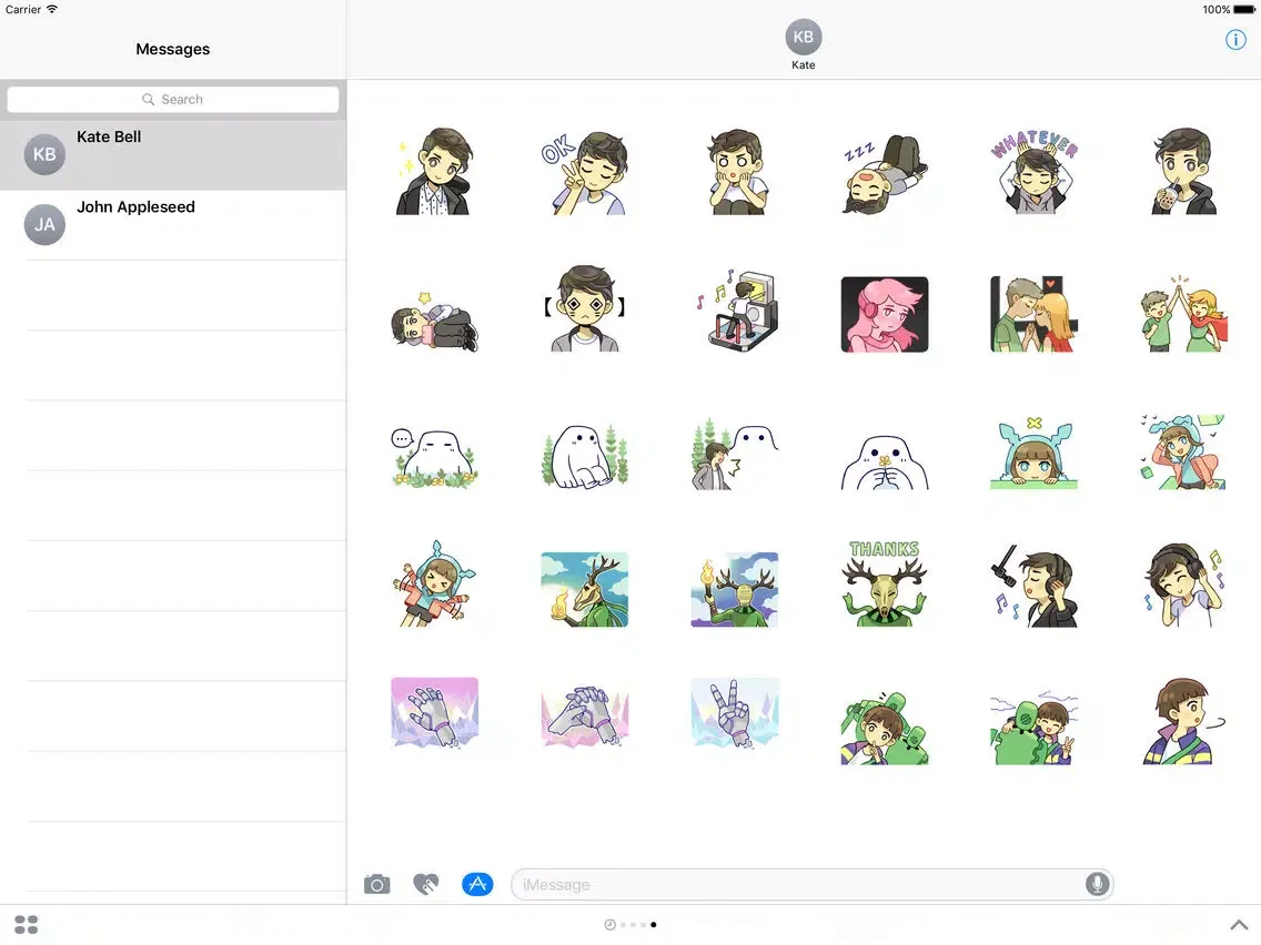 Capturas de pantalla de Porter Robinson Stickers iPad 
