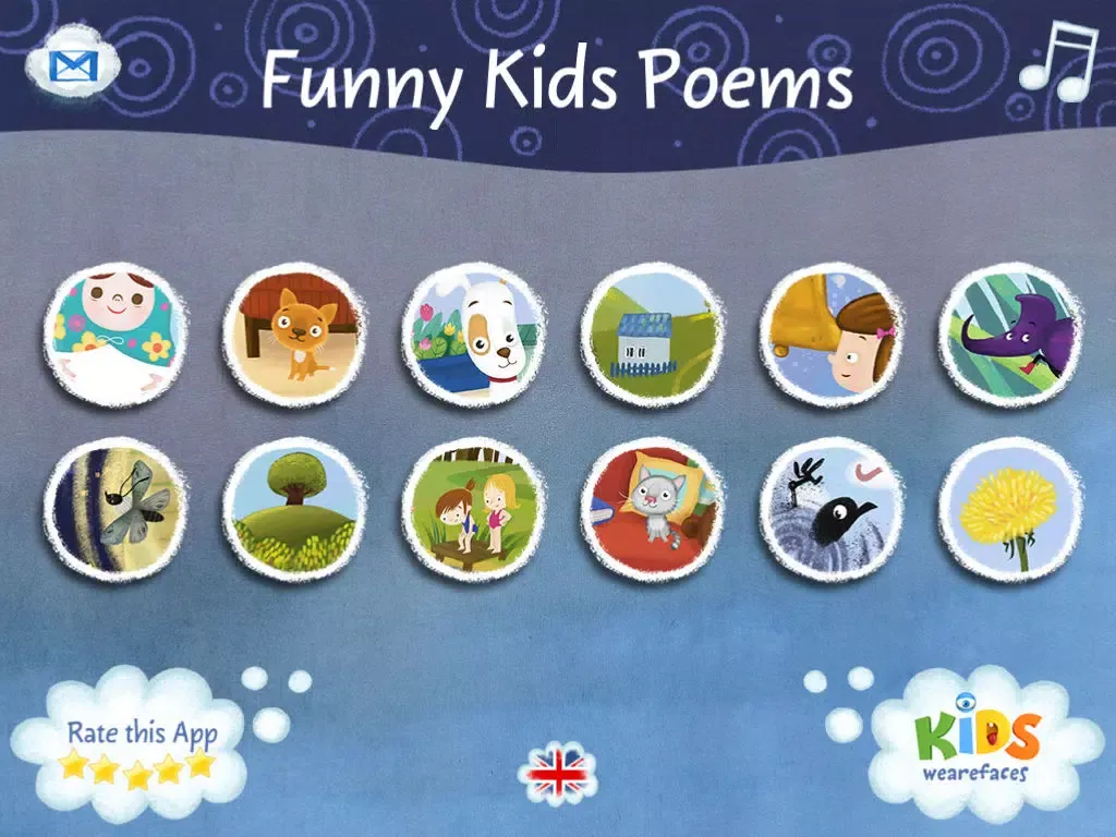 تصاویر Funny Kids Poems iPad 
